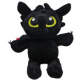 М'яка іграшка Беззубик Дракоша черний 0288 Украина