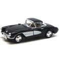 Машинка металлическая "Chevrolet Classic Corvette 1957", черный	