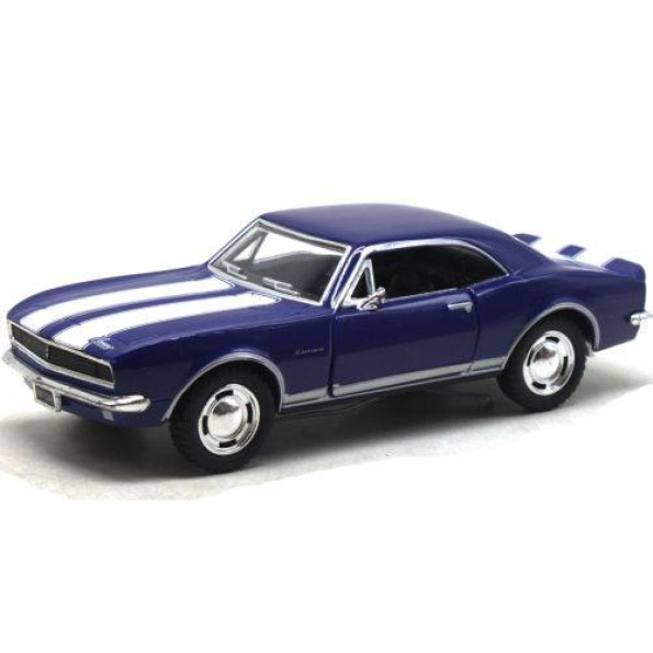 Машинка металлическая "Chevrolet Classic Camaro Z/28 1967", синий	