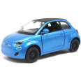 Машинка металева "Fiat 500E", синя