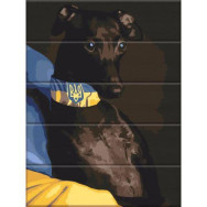 Картина по номерах на дереве 