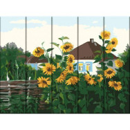 Картина по номерам на дереве 