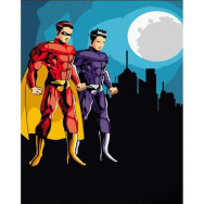 Картина по номерам Герои миста 30х40 см