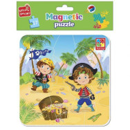 Игра развивающая Vladi Toys мʼяки магнитни Пазлы Малюк зможе 