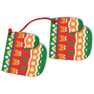 Новогодние мотузочки : Улюблени рукавички (у)