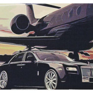 Картина по номерах 0554 ОРТ Лiтак у щасливе життя 40*50