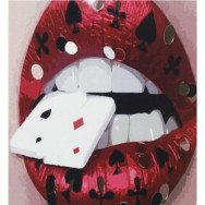 Картина по номерах 0636 ОРТ кол. Пара тузiв 40*50