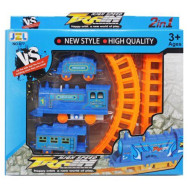 Железная дорога арт.877 (144шт/2) батар., короб 24*19,7*3,5см