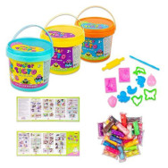 Набор для творчести Мистер Тесто 25 штук у видри Strateg українською мовою (41004)