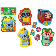 Пазлы макси Vladi Toys картонни з грою Малюк Зможе Тварини. иИграшки VT1722-23 (укр)