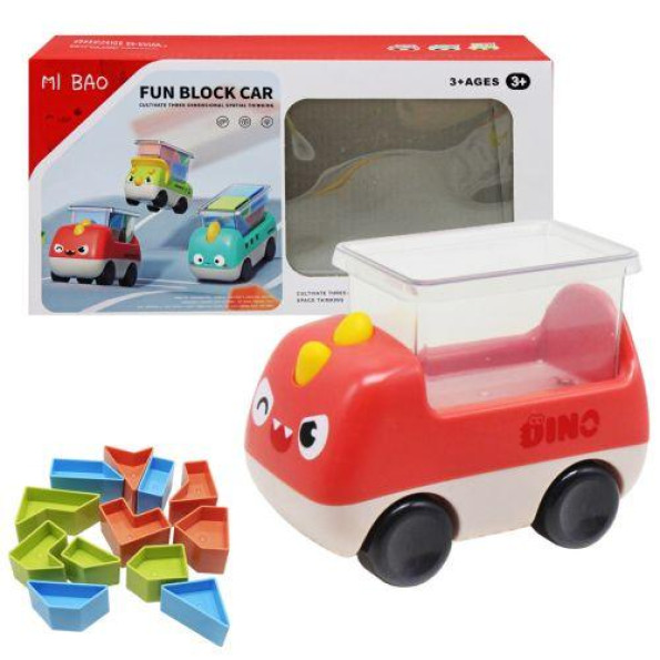 Машинка с блоками 