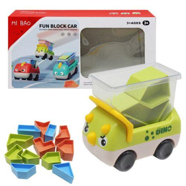 Машинка с блоками 