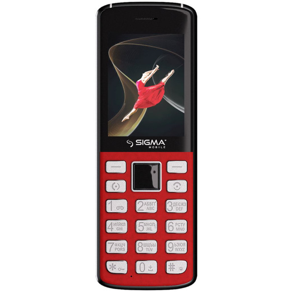 Мобільний телефон Sigma mobile X-style 24 Onyx Red