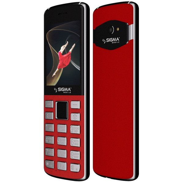 Мобільний телефон Sigma mobile X-style 24 Onyx Red -
                                                        Фото 3