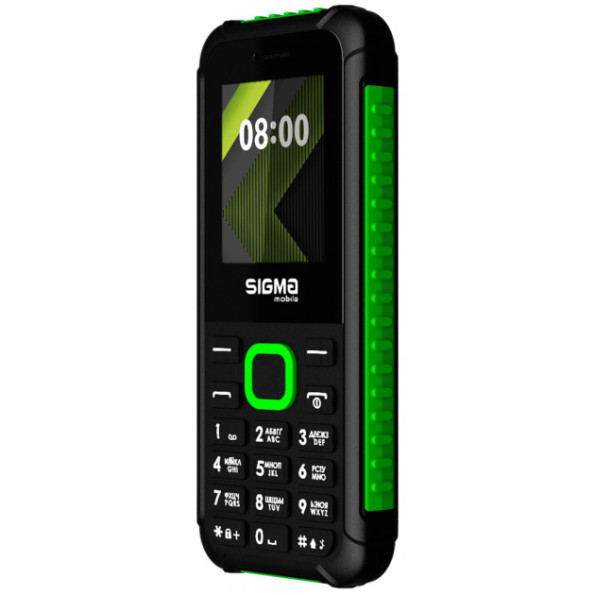 Мобильный Sigma mobile X-style 18 Track Black-Green -
                                                        Фото 3