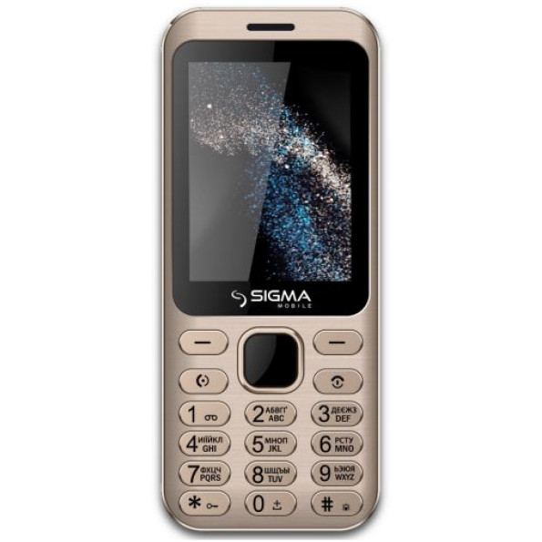 Мобільний телефон Sigma mobile X-style 33 Steel Gold