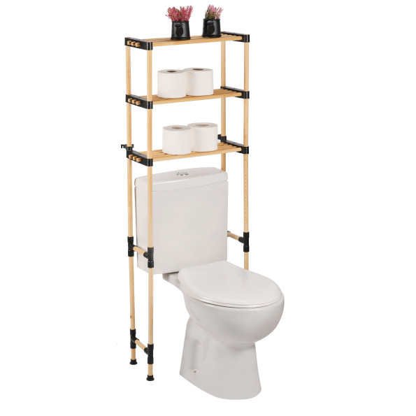 Стелаж дерев'яний для унітазу -
                                                        Фото 3