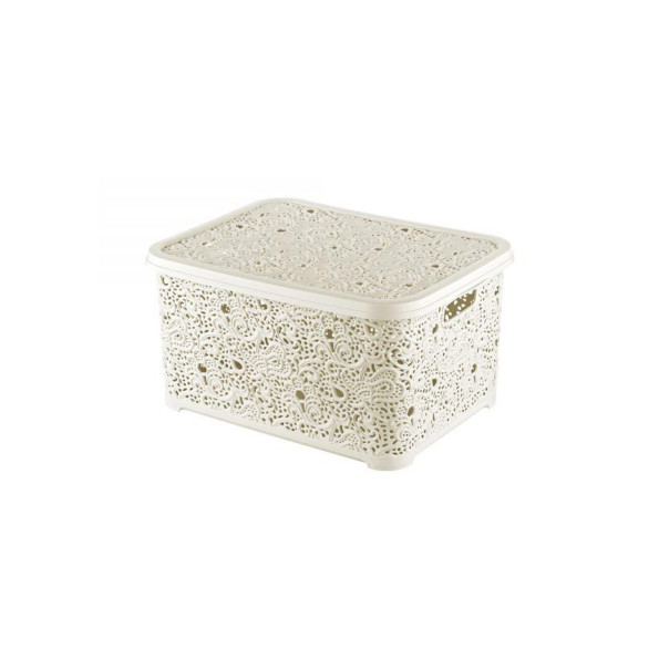 Кошик з кришкою 6 л зелена -
                                                        Фото 3