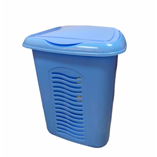 Корзина для белья салатовая -
                                                        Фото 4