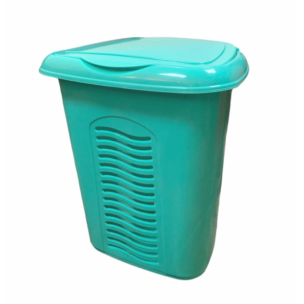 Корзина для белья салатовая -
                                                        Фото 6