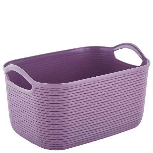 Пластиковая корзина для хранения 2,9 л фиолетовая