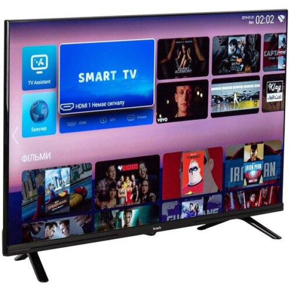 Телевизор Bravis LED-32H7000 Smart + T2 LED HD диагональ 32