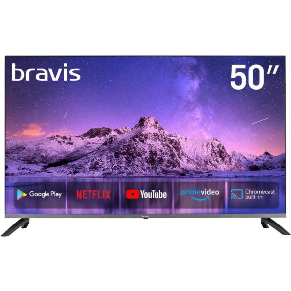 Телевизор Bravis UHD-50M8000 Smart + T2