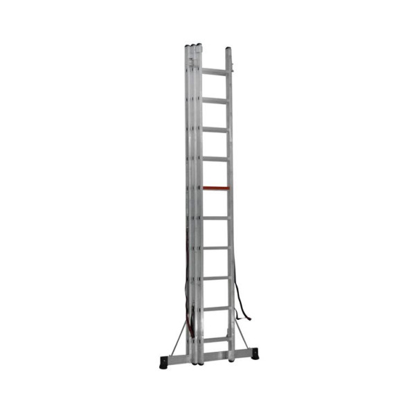 Трьохсекційна алюмінієва драбина VIRASTAR Triomax Pro 3x10 сходинок -
                                                        Фото 5