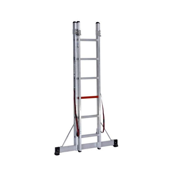 Двосекційна алюмінієва драбина-стрем’янка VIRASTAR Duomax Pro 2х6 сходинок -
                                                        Фото 7