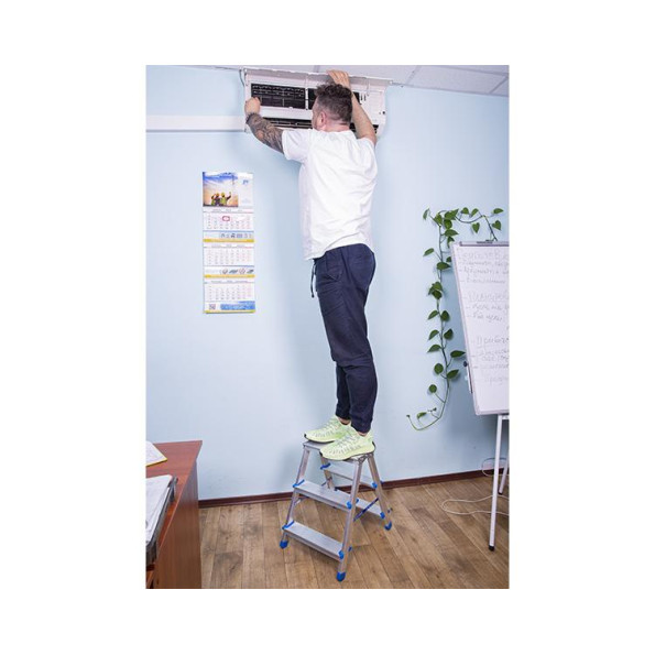 Двостороння алюмінієва драбина 2х3 VIRASTAR GORA -
                                                        Фото 10