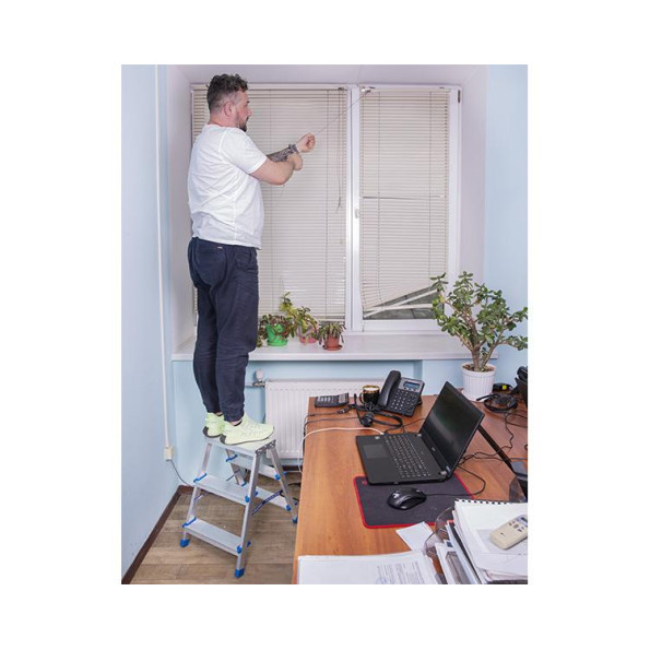 Двостороння алюмінієва драбина 2х3 VIRASTAR GORA -
                                                        Фото 8