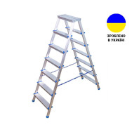 Двостороння алюмінієва стрем'янка VIRASTAR GORA 2х7 Двостороння алюмінієва стрем'янка VIRASTAR GORA 2х7