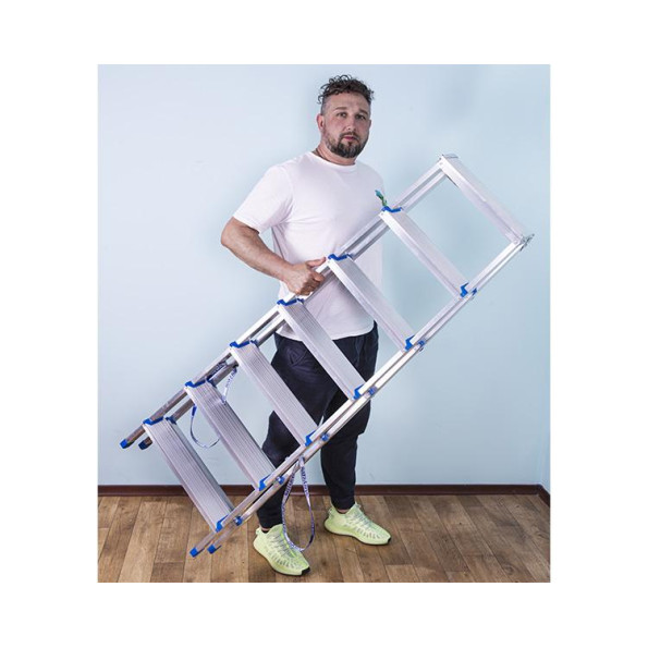 Двостороння алюмінієва стрем'янка VIRASTAR GORA 2х7 -
                                                        Фото 7