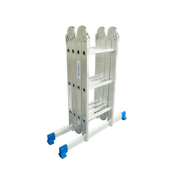 Багатофункційна шарнірна драбина-стремянка VIRASTAR TRANSFORMER 4x3 сходинок -
                                                        Фото 4