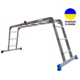 Шарнірна драбина-стрем'янка VIRASTAR ACROBAT 4x3 сходинок