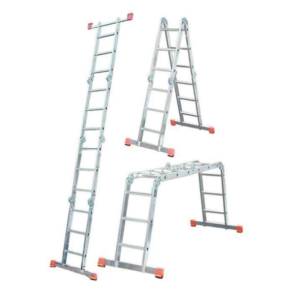 Шарнирная лестница-стремянка KRAUSE MultiMatic 4x3 ступеней