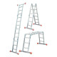 Шарнирная лестница-стремянка KRAUSE MultiMatic 4x3 ступеней -
                                                        Фото 1