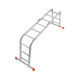 Шарнирная лестница-стремянка KRAUSE MultiMatic 4x3 ступеней -
                                                        Фото 2