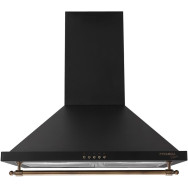 Вытяжка купольная настенная Pyramida CXW-KH 60 rustico black