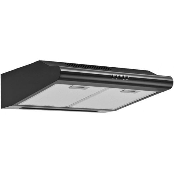 Вытяжка плоская подвесная (под шкаф) Pyramida Basic Uno 50 black