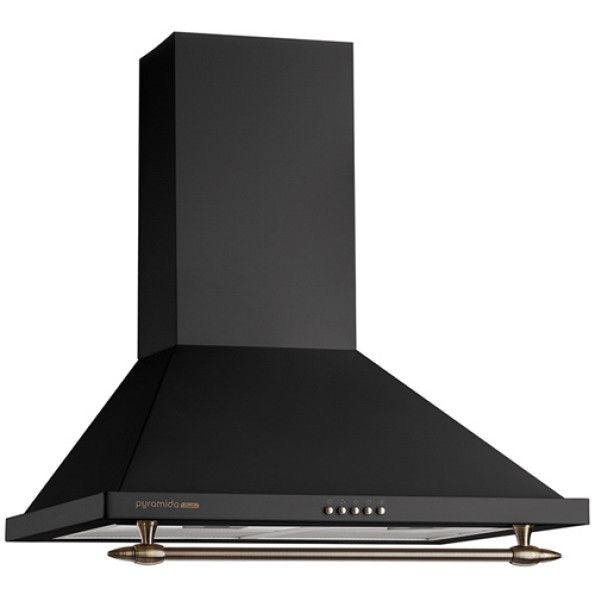 Вытяжка купольная настенная Pyramida KH 60 Rustico black