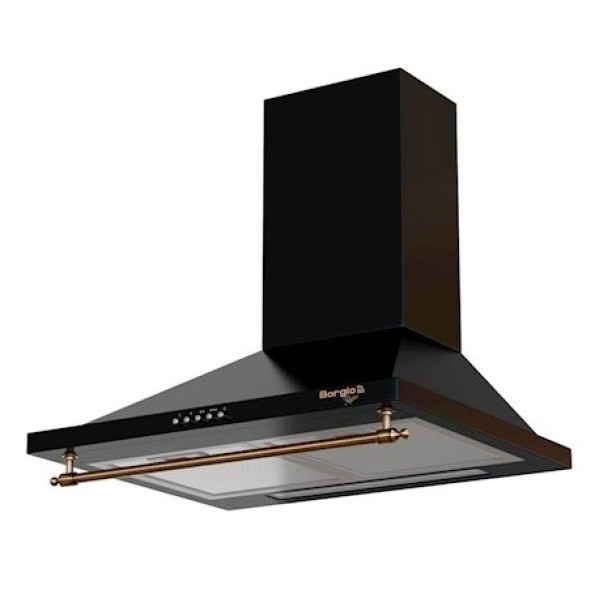 Вытяжка купольная настенная Borgio BHK 60 Rustico black