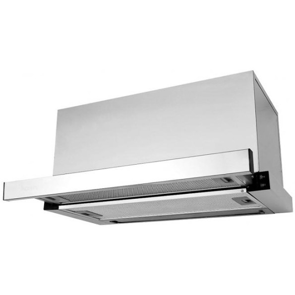 Вытяжка телескопическая встраиваемая (в шкаф) Ventolux GARDA 60 INOX (1000) LED