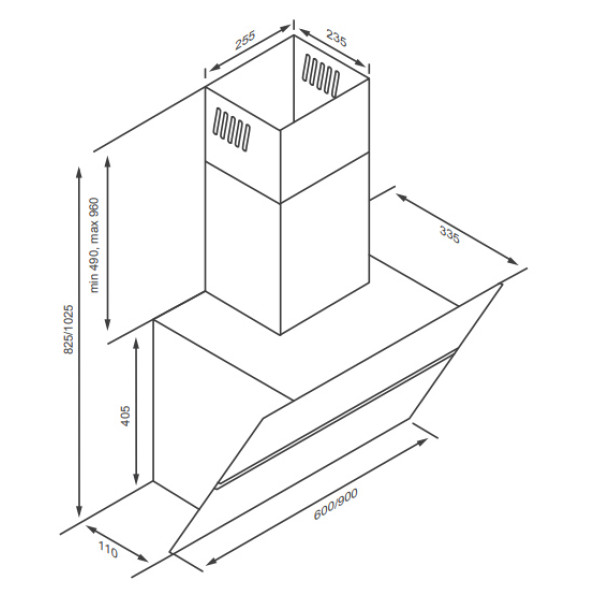 Вытяжка Kernau KCH 4891 W -
                                                        Фото 2