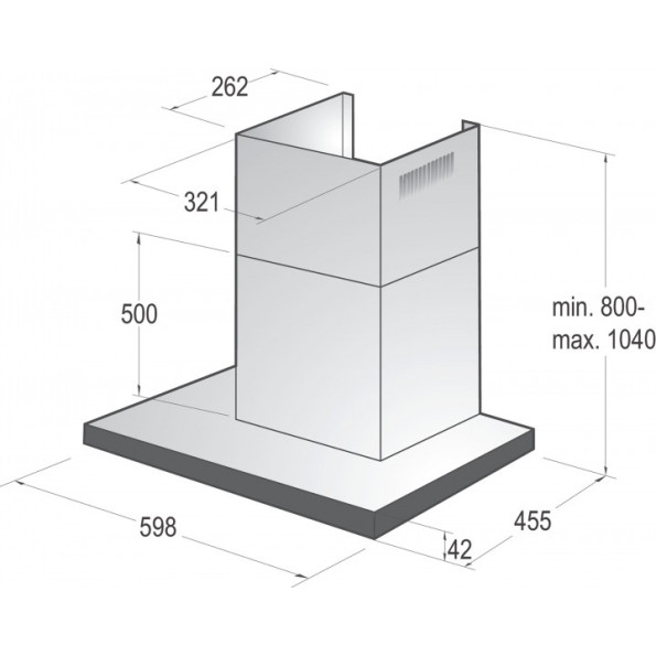 Вытяжка GORENJE WHT 6 SYB -
                                                        Фото 4