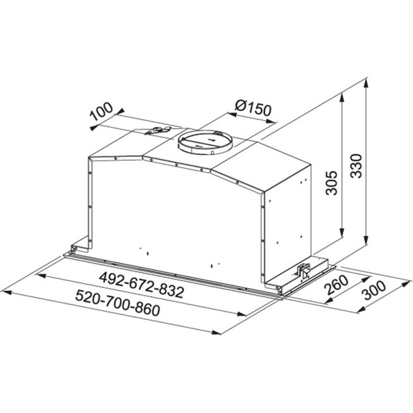 Вытяжка Faber FBI 537 XS/WH -
Фото 2 Вытяжка Faber FBI 537 XS/WH -
Фото 2