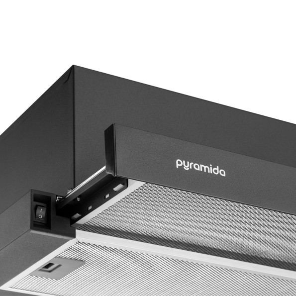 Вытяжка Pyramida TLX2-50 BL -
                                                        Фото 2