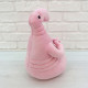 Мягкая игрушка Ждун 38см розового цвета -
                                                        Фото 4