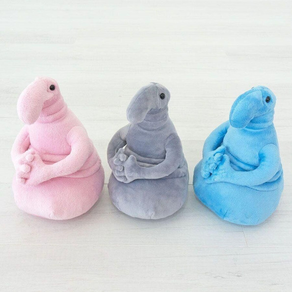 М'яка іграшка Ждун 21см блакитного кольору -
                                                        Фото 2