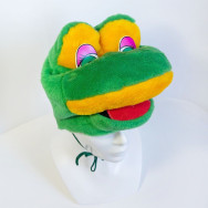 Маскарадная шапочка Лягушка